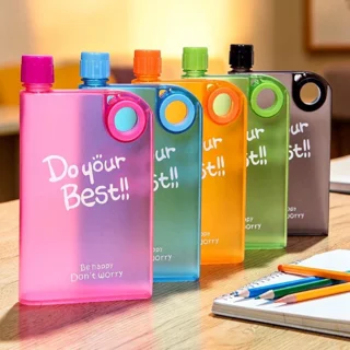قمقمه کتابی طرح Do Your Best سایز A5 گنجایش ۳۸۰ میلی‌لیتر