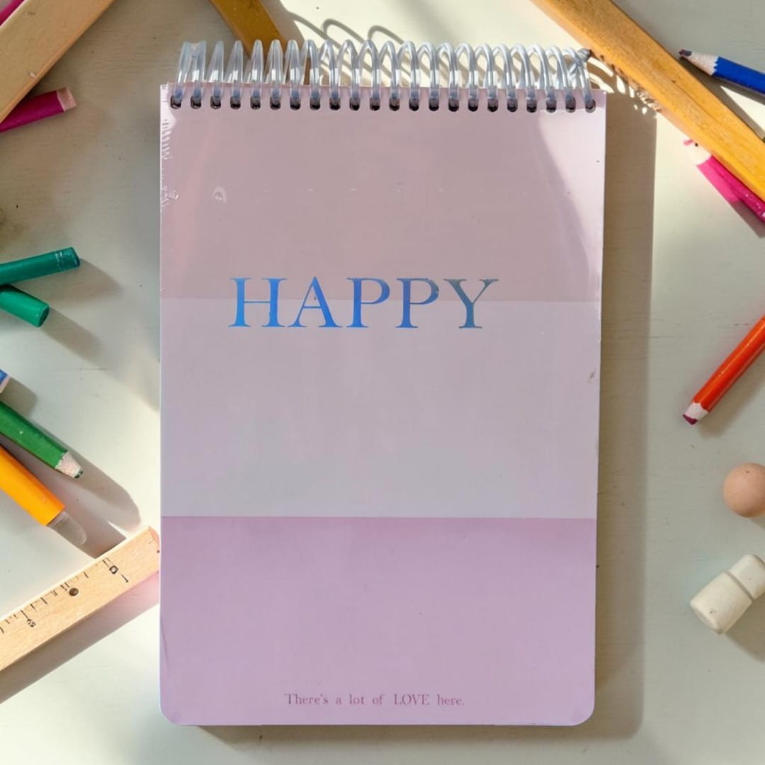 دفتر یادداشت ۱۰۰ برگ A5 لانگو مدل هپی پرو نوت (Happy Pro Note)