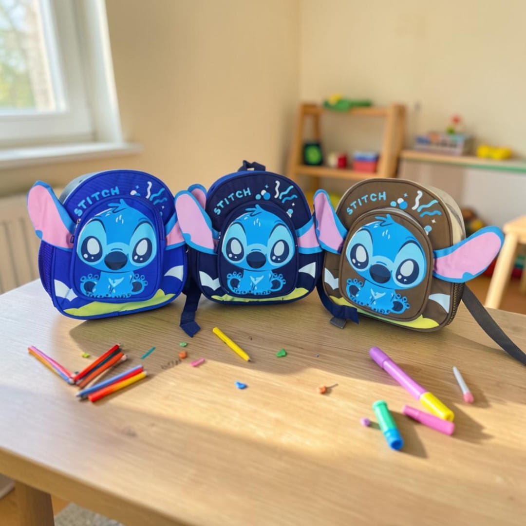 کوله پشتی مهد کودک طرح استیچ (Stitch)